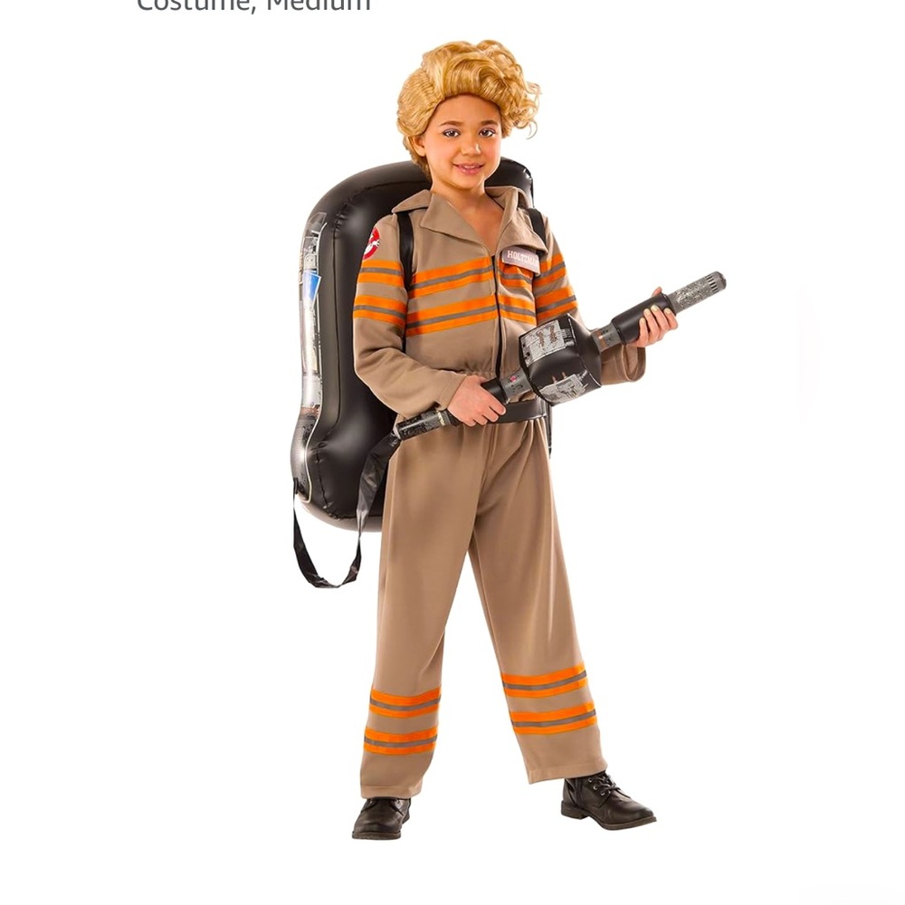 Rubie’s Costume Ghostbusters Movie Deluxe Child Costume, Medium